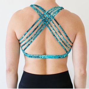 Born Primitive Teal Vitality Bra. Great condition